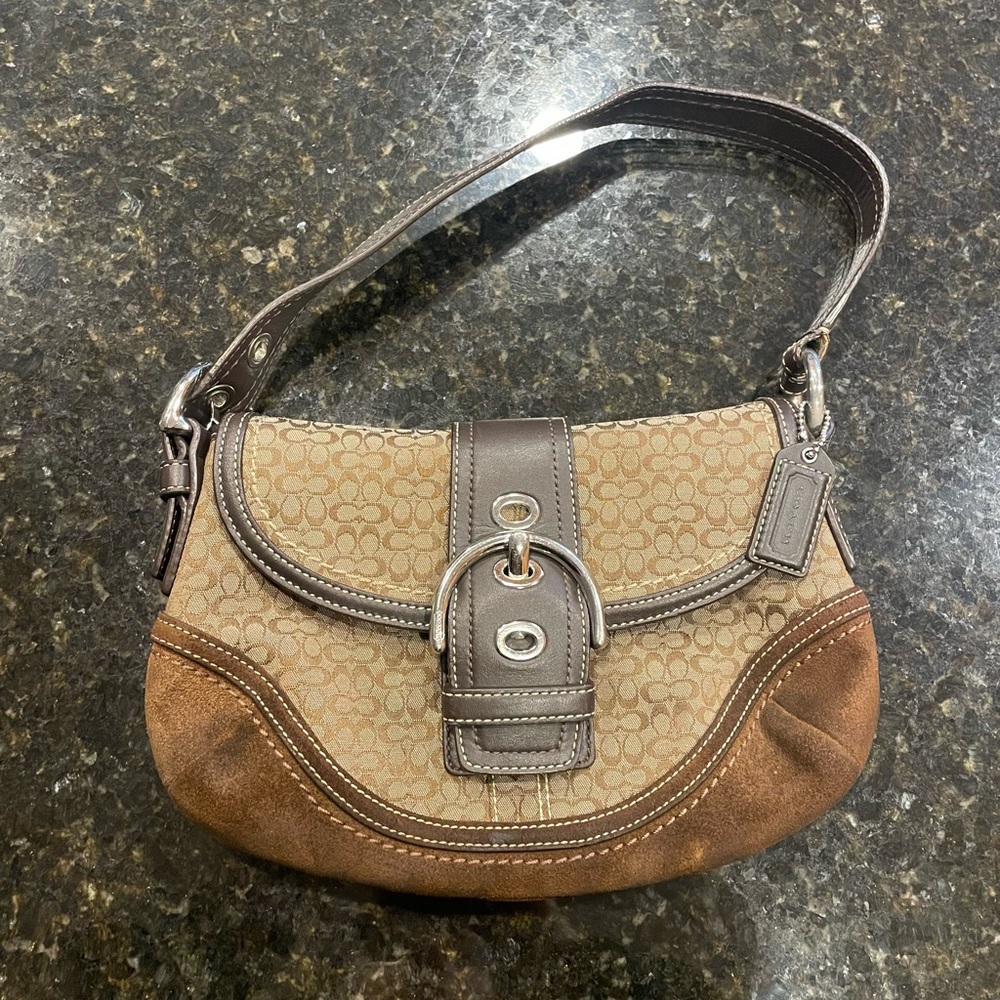 Coach SoHo Suede Shoulder Bag
